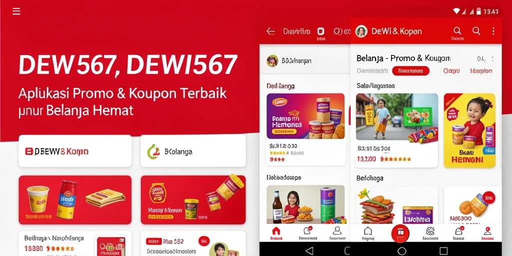 Tampilan antarmuka aplikasi DEWI567 yang menarik dan intuitif.