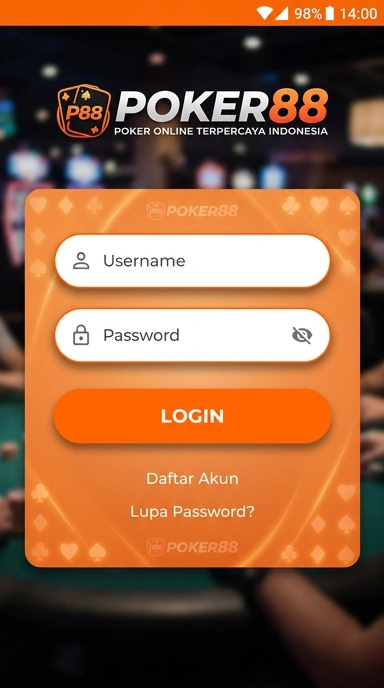 Cara Masuk Akun poker88 di Android Anda